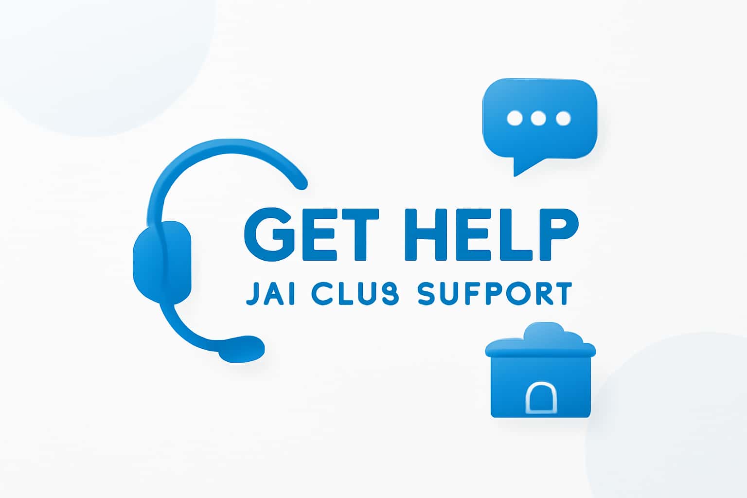 Get Help - Jai Club Support Interface