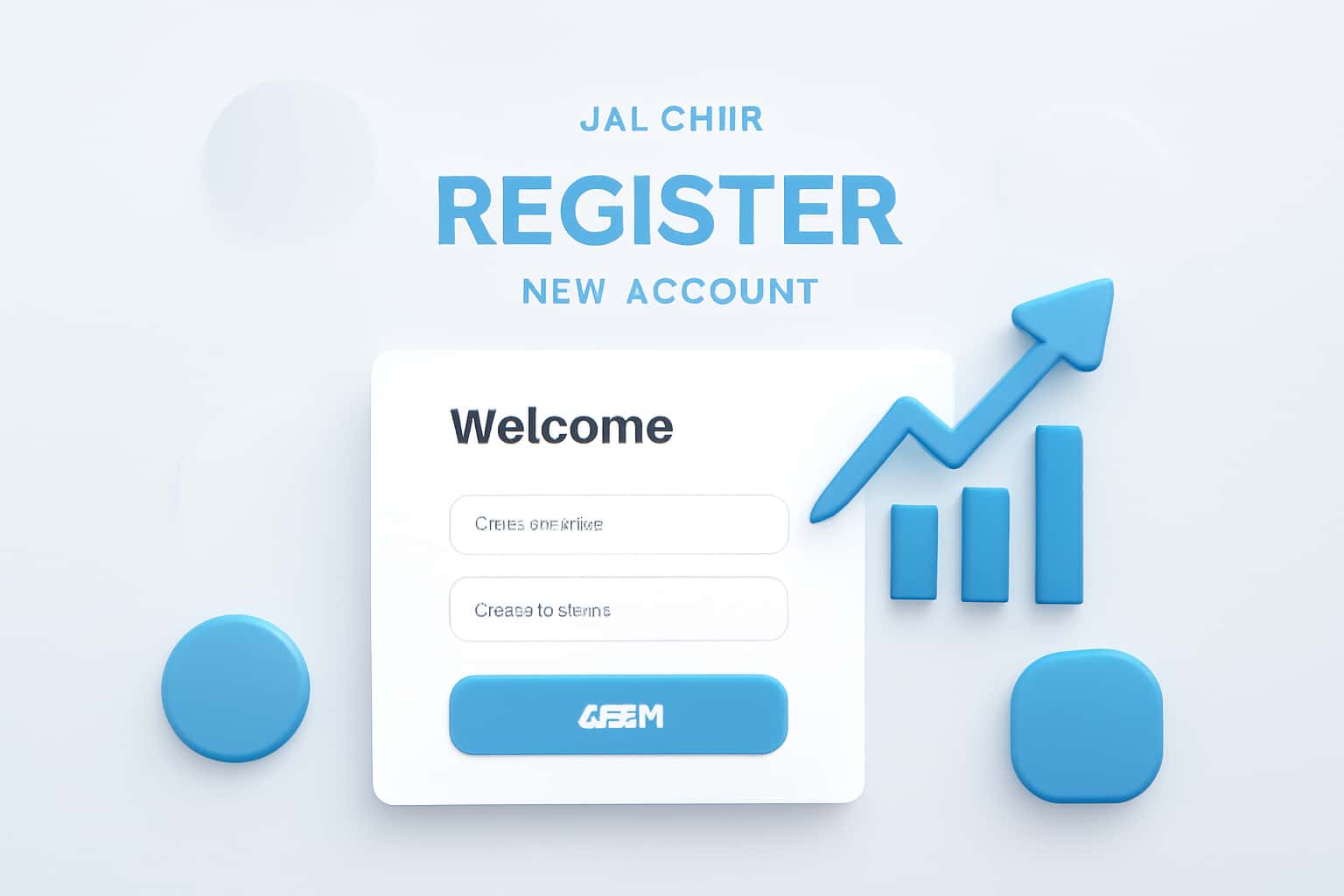 Jai Club Register - New Account Interface